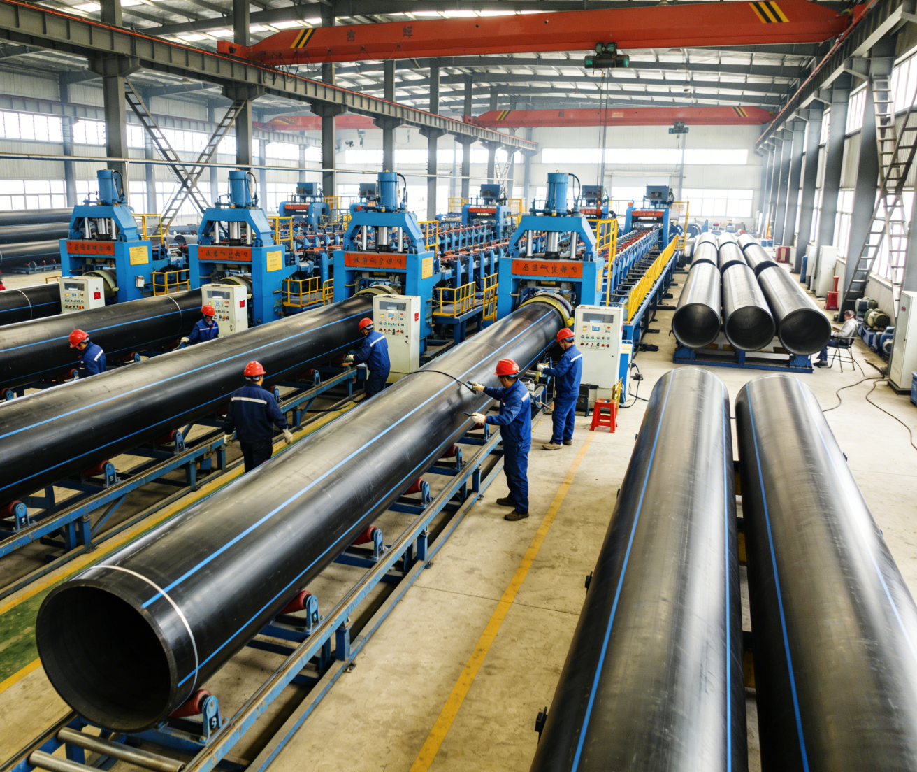 Production and sales are booming! Wanji Plastics' natural gas pipeline orders are booked until the end of the year, with annual sales reaching 600 million yuan.